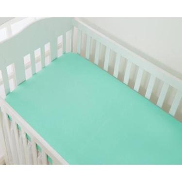 Imagem de Lençol Para Mini Berço Com Elástico Avulso Algodão 4 unidade - Reberso