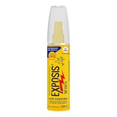 Imagem de Exposis infantil repelente spray sem perfume com 100ml - SC JOHNSON