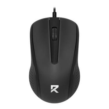 Imagem de Mouse USB Redragon Office BM-4049 - 1200dpi - Ergonômico - Ambidestro - Preto