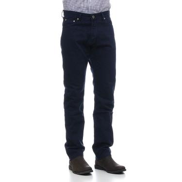 Imagem de Calça Brim Masculina Regular Azul Marinho Wrangler 28209