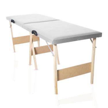 Imagem de Maca Portatil Dobravel Maleta PROFESSIONAL  250KG Massagem Estetica De
