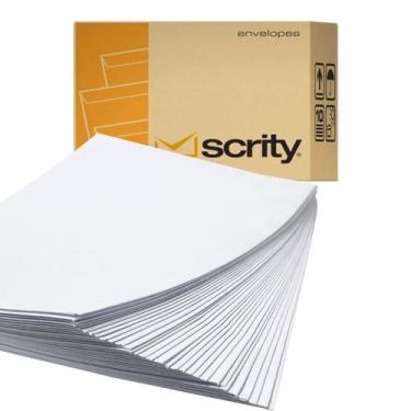 Imagem de Envelope branco 10 unid a4, papelaria escritorio, contratos, documento