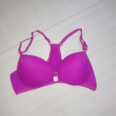 Imagem de Sutiã Nadador com Aro Plástico Feminino Clamar em Microfibra - 2273, P