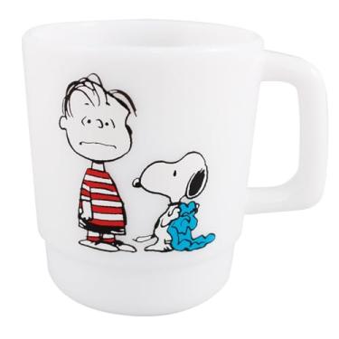 Imagem de Caneca de plástico Snoopy SN&LI WH PZ-403 (P) branca