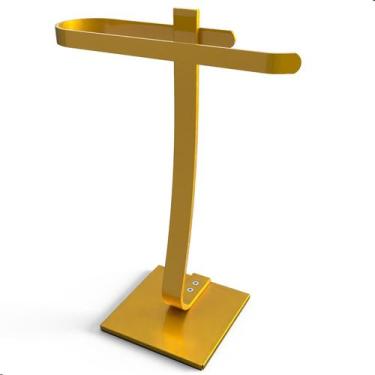Imagem de Porta Toalha Lavabo Bancada Toalheiro de Rosto Dourado UN - UNIDAS STO