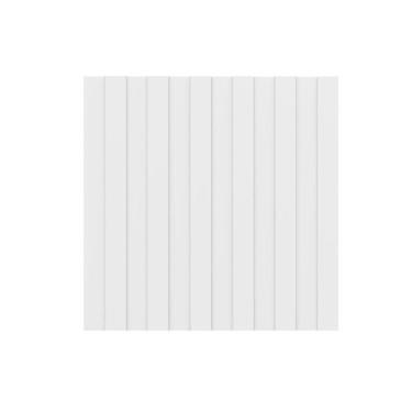 Imagem de Fechamento De Cozinha Modulado Painel De Edição Para Ripado Bella 2618 61x60x3.0cm Branco