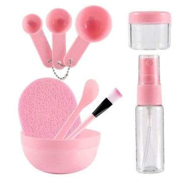 Imagem de Kit 9 Peças Skin Care Para Mascaras Cuidados Faciais