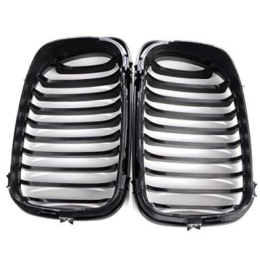 Imagem de Astra Depot Grade Dianteira Do Capô Depot, Central Principal Compatível Com Bmw E46 2 Portas Cupê/Cabrio 325Ci 330Ci 1999-2002 (Lâmina Única, Preto Fosco)