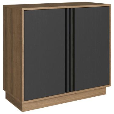 Imagem de Balcao Para Escritorio Office 2P 80 cm AB8000 Mell Grafite FAEM