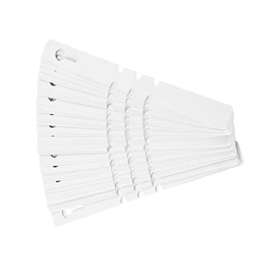 Imagem de Generic Etiqueta de Flores Pendurada, Tag de Nomes de Sementes Penduradas, 100 PCS PVC para Marcação de Bandeja de Sementes Pots Greening Project Project (Branco)