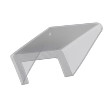 Imagem de Esquirla Protetor de tomada elétrica, caixa de tomada de parede, à prova de poeira, protetor de prático para oficina, Claro