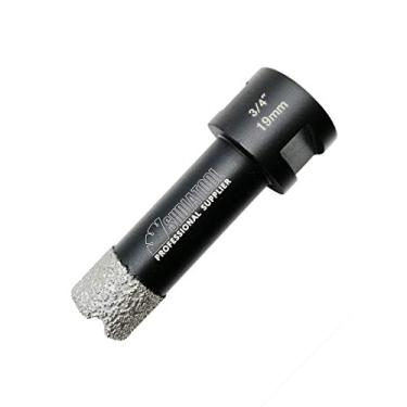 Imagem de SHDIATOOL Brocas de diamante de 9,5 cm para porcelana, cerâmica, mármore, tijolo, brasado, furo de 19 mm