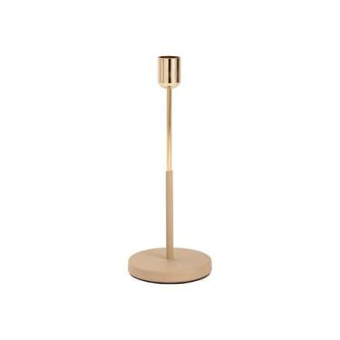 Imagem de Castiçal Porta Vela Decorativo Moderno Em Metal Luxo - Casa Hera Maria