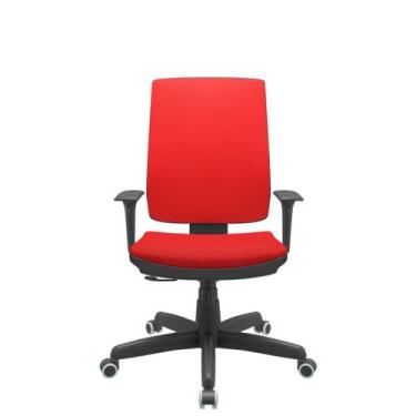 Imagem de Cadeira Office Brizza Soft Aero Vermelho RelaxPlax Base Standard 120cm