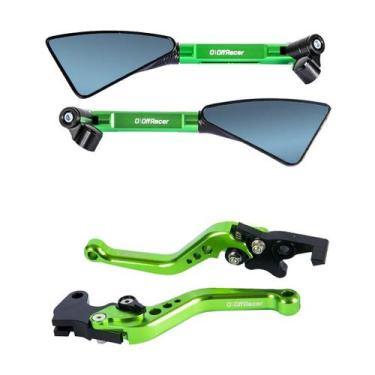 Imagem de Manete Esportivo Espelho Retrovisor Tomok Moto Haojue DK 150 - Off Rac