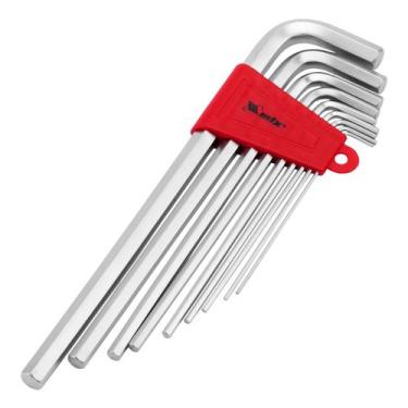 Imagem de Jogo de Chaves Allen Extra Longa 1,5 - 10mm 9 Peças Acetinado MTX 1640