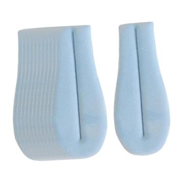 Imagem de harayaa 12x Acessórios de língua faça você mesmo para bichos de pelúcia adoráveis 13,5 cm x 5,5 cm versáteis e macios para pingentes de bolsa, línguas falsas, Azul