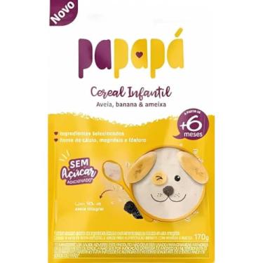 Imagem de Cereal infantil de Aveia Banana & Ameixa 170g - Papapá