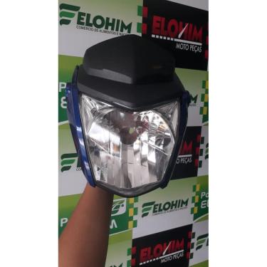 Imagem de Kit Carenagem De Farol Adapt A Titan 150 2014 Azul.