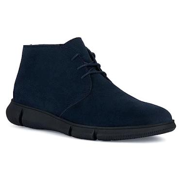 Imagem de Geox Bota de cano curto clássica masculina, Azul marino, 8