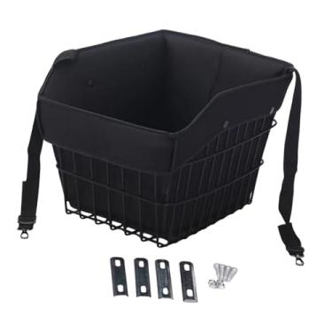 Imagem de kowaku Cesta de bicicleta com bolsa de forro, organizador de artigos diversos, cesta de carga para ciclismo ao ar livre, Style C