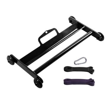 Imagem de RNXRZANK Ferramentas de Deslizamento de Glúteos, Faixas de Resistência, Rolo Abdominal Multifuncional, Planador de Treinamento de Glúteos para Treinamento de F