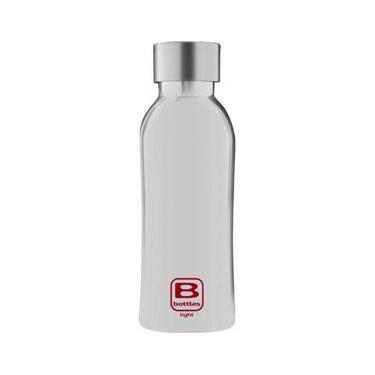 Imagem de Garrafa Térmica 530ml Squeeze Academia Prata Light Bugatti