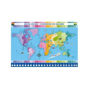 Imagem de Quebra-cabeça 200 peças Horários do Mundo