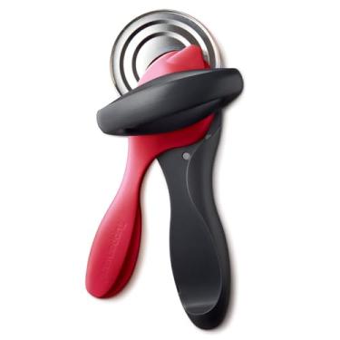 Imagem de Tupperware Abridor de latas ergonômico com borda lisa, vermelho e preto