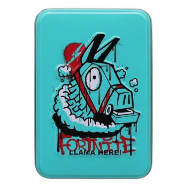 Imagem de Paladone Fortnite Playing Cards for Poker, Rummy, Go Fish, Card Games, Officially Licensed Gaming Merchandise & Collectible Gift in Metal Tin