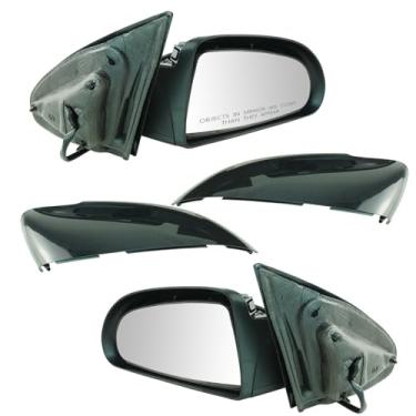 Imagem de Conjunto de espelhos retrovisores laterais elétricos, esquerda/direita, para Chevy Cobalt 05-10 Sedan de 4 portas