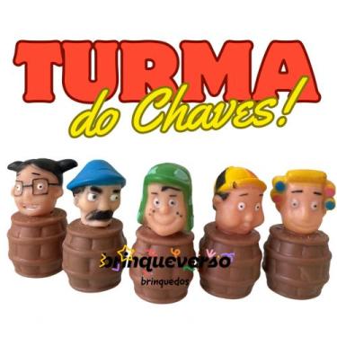 Imagem de Coleção Especial Turma do Chaves. 5 Personagens sem Repetição. Decoraç