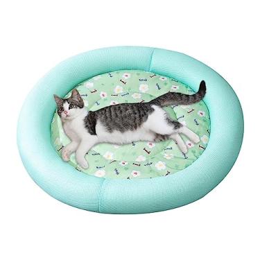 Imagem de Cama macia para animais de estimação - Tapete para Canil para Cães e Gatos | Colchão reutilizável para cães, almofada para dormir, respirável para gatos, esteira para cama para cães pequenos aidong
