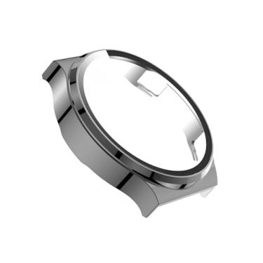 Imagem de Capa de Plating PC Duro com Protetor Tela Vidro Temperado HD Cobertura Total Bumper Ultra-Fino Transparente Shell Substi