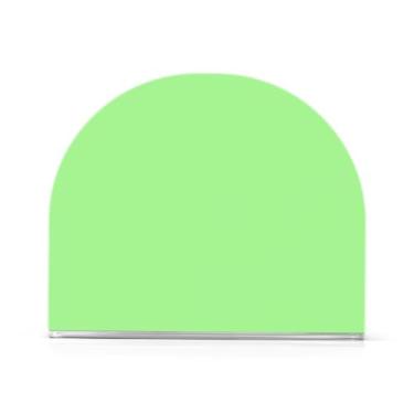 Imagem de Qilmy Porta-guardanapos acrílico verde claro, suporte de lenços de mesa independente, dispensador de papel de coquetel para cozinha, jantar, restaurante, bar, decoração, 1 pacote