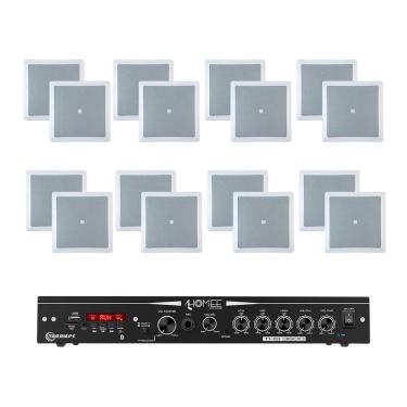 Imagem de Kit Amplificador THS 3600 Taramps + 16 Arandelas 6co1q