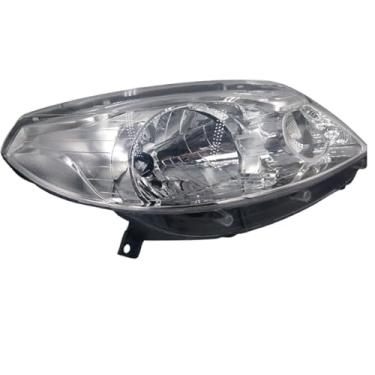 Imagem de Farol Dianteiro Sandero 2012 2013 2014 Máscara Cromada Direito Passageiro