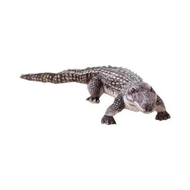 Imagem de Boneco De Pelúcia Crocodilo De Cauda Longa 68/96cm, Brinquedo De Répti