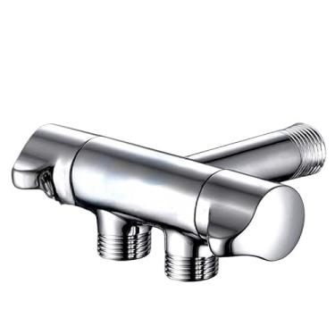 Imagem de Kit adaptador universal de encanamento conjunto de conectores de torneira de chuveiro de bidê multiuso com vedações à prova de vazamento, acessórios de conexão rápida para instalação de vaso sanitário