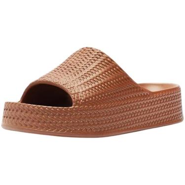 Imagem de Chinelo Feminino Slide Leve Textura Moderno Brizza Arezzo-Feminino