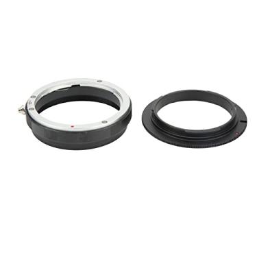 Imagem de Cryfokt Proteção Durável da Lente do Anel Macro Reverso do Adaptador de 58mm para a Câmera da Montagem EF 58mm, Material Liga de Alumínio