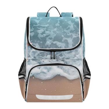 Imagem de Joisal Beach Starfish Girls Backpack for Kids Daypack Back to School Bag Custom Strawberry Bookbag Daycare Elementary Boys Backpacks Cartoon