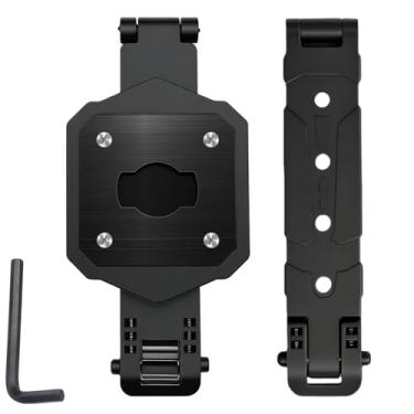 Imagem de wanghongjin Suporte para câmera Molle Axon Body – Suporte compatível com colete tático para câmera corporal Axon Taser 2/3/4, sistema de montagem com acessório universal (individual)