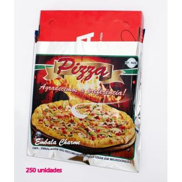 Imagem de Embalagem Térmica para Pizza Broto - 32 x 32 cm - 250 Unidades - no-br