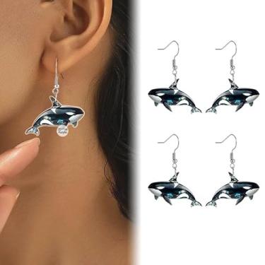 Imagem de Brinco de acrílico com pingente de animal, joia moderna, presente para esposa, mulheres, amigas, família, colega de trabalho, popular, fofo, engraçado, brinco, one size, Acrílico, Sem pedra preciosa