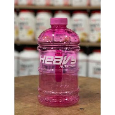 Imagem de Galão de Água 2,2 Litros Rosa - Heavy Nutrition