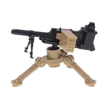 Imagem de Conjunto De Blocos De Montar Militares Com Figuras De Soldados, Armas 