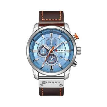 Imagem de Relógio Esportivo De Quartzo CURREN Masculino De Luxo Com Cronógrafo, 