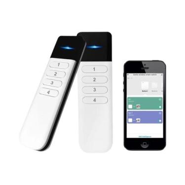 Imagem de Dimmer LED De 4 Zonas Com Controle Remoto Para Casa Inteligente, Inter