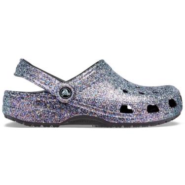 Imagem de Sandália crocs classic glitter clog black/multi-Unissex